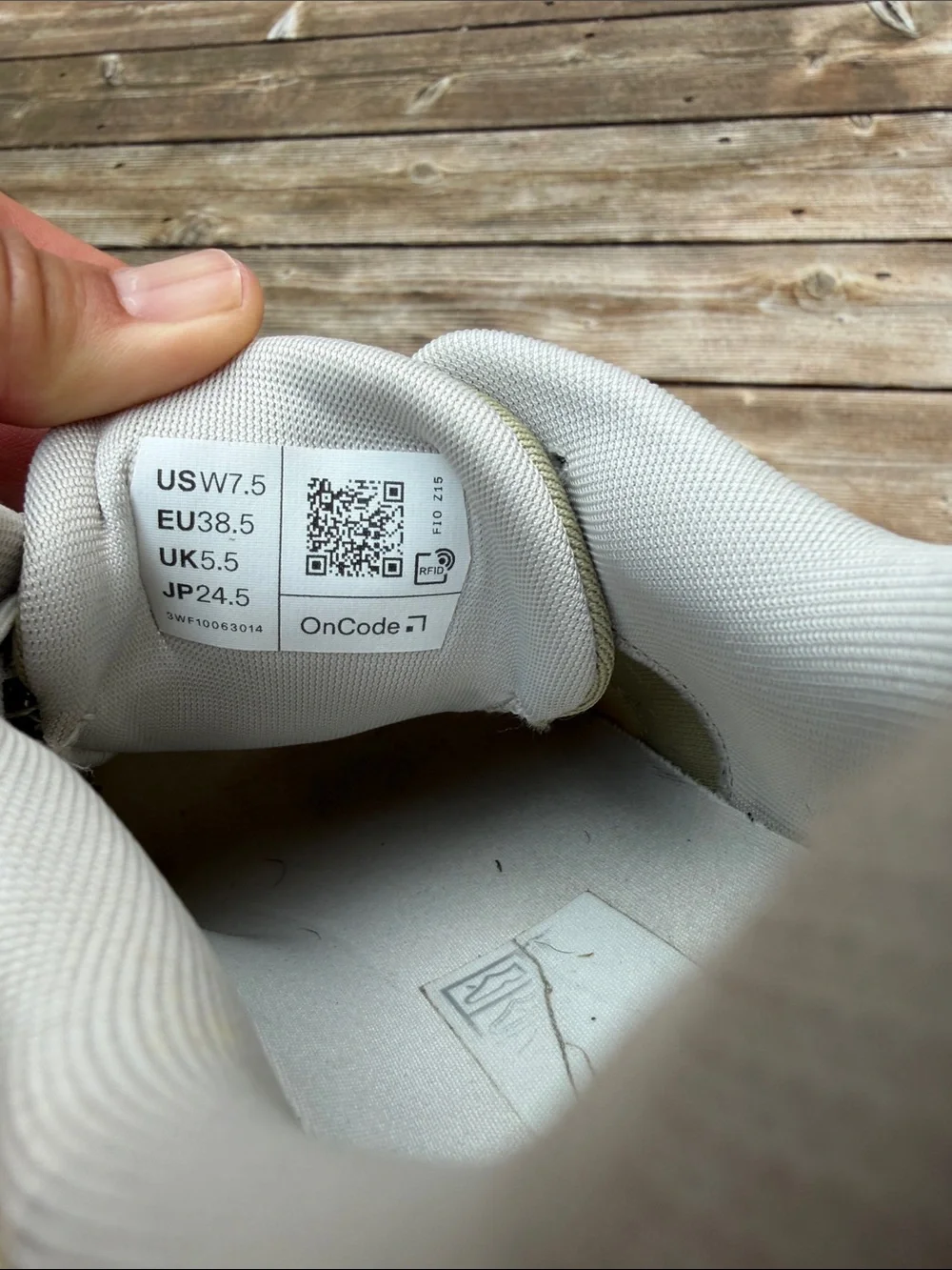 On Running Women's Cloud Sneakers in Olive and White